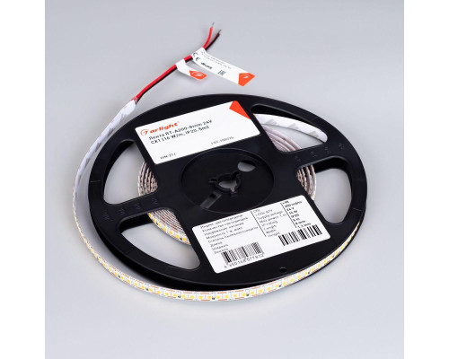 Светодиодная лента Arlight 6W/m 200Led/m 2835SMD холодный белый 5M RT-A200-8mm 24V White6000-CX1 046938 Светодиодная лента Arlight 6W/m 200Led/m 2835SMD холодный белый 5M RT-A200-8mm 24V White6000-CX1 046938