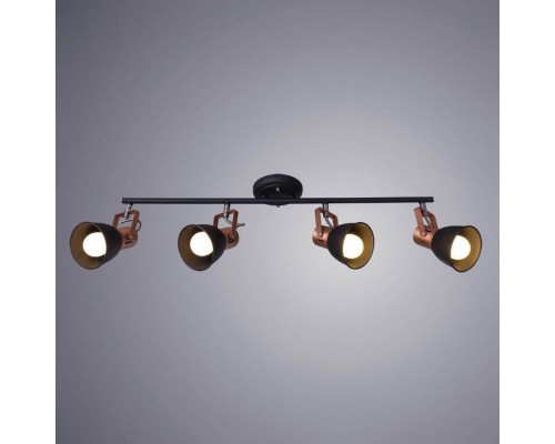 Спот Arte Lamp A1677PL-4BK