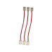 Коннектор гибкий для светодиодной ленты 5050 и 2835/120SMD Gauss (3 шт) 251204000
