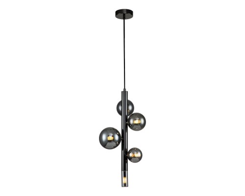 Подвесная люстра Indigo Canto 11026/5P Black V000238 Подвесная люстра Indigo Canto 11026/5P Black V000238