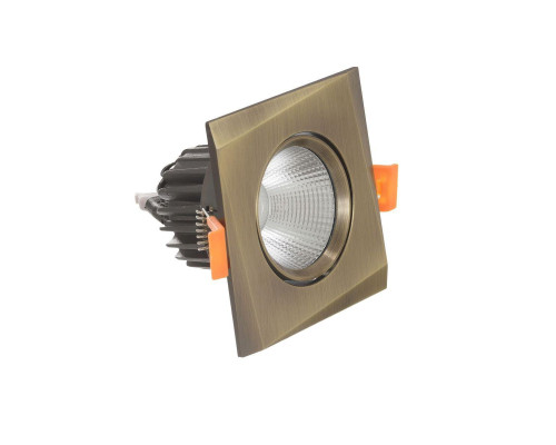 Встраиваемый светодиодный светильник Lumina Deco Dalston LDC F115 GR+BR Встраиваемый светодиодный светильник Lumina Deco Dalston LDC F115 GR+BR