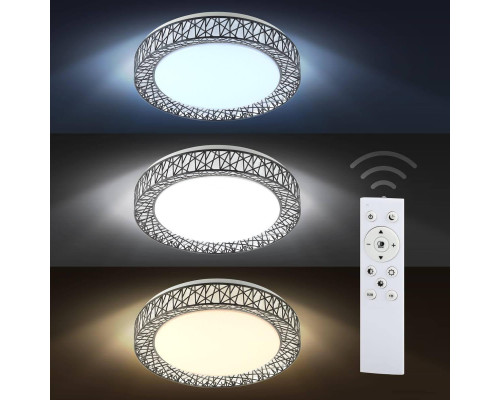 Потолочный светодиодный светильник ЭРА Классик с ДУ SPB-6-70-RC Savern В Б0051096 Потолочный светодиодный светильник ЭРА Классик с ДУ SPB-6-70-RC Savern В Б0051096