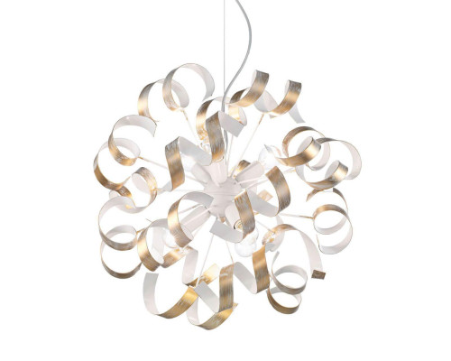Подвесная люстра Ideal Lux Vortex SP6 Oro 101606 Подвесная люстра Ideal Lux Vortex SP6 Oro 101606