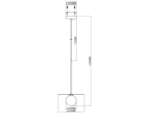 Подвесной светильник Moderli Scrumbel V6044-1P