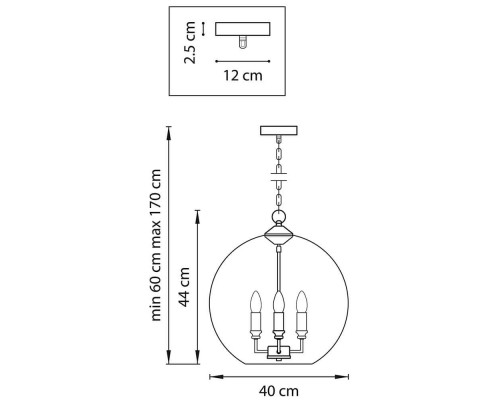 Подвесная люстра Lightstar Sferico 729134