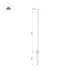 Ландшафтный светодиодный светильник Arlight KT-Canna-L750-1W Warm3000 034162