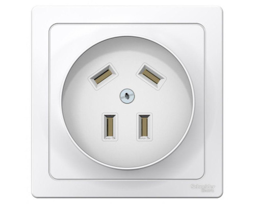 Розетка силовая 2К+З Systeme Electric Blanca 32A 440V белая BLNSR003241 Розетка силовая 2К+З Systeme Electric Blanca 32A 440V белая BLNSR003241