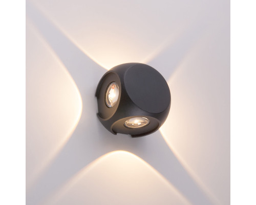 Уличный настенный светодиодный светильник Elektrostandard 1504 Techno LED a047186 Уличный настенный светодиодный светильник Elektrostandard 1504 Techno LED a047186