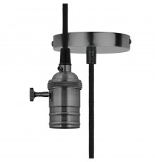 Подвесной светильник Uniel DLC-V-S24K/E27 TS/1M/BL Pearl Black UL-00004501