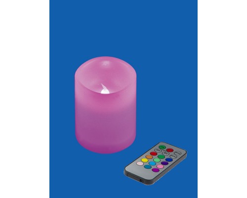 Фигурка светодиодная «Свеча» 7,5х10см Uniel ULD-F052 RGB RC Candle UL-00007258