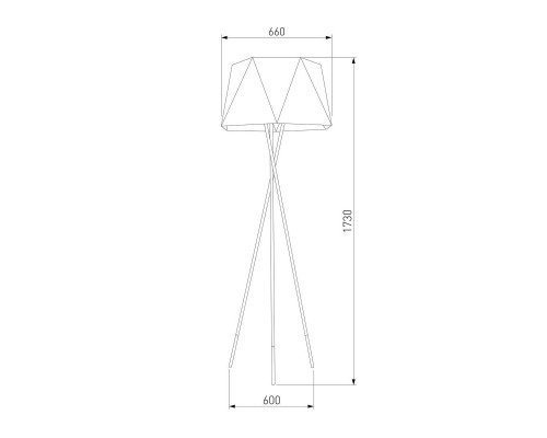 Торшер TK Lighting 3110 Ivo