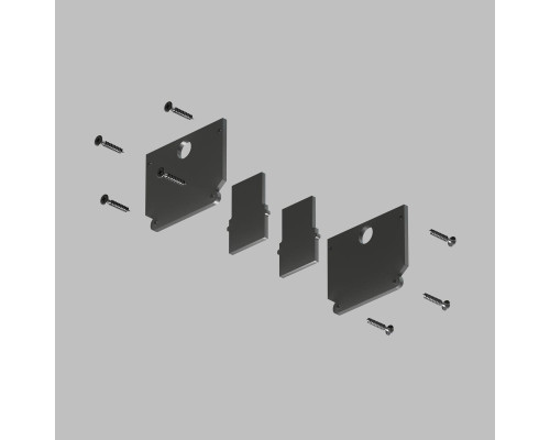 Заглушка Denkirs Smart One (2 шт.) TR2025-BK Заглушка Denkirs Smart One (2 шт.) TR2025-BK