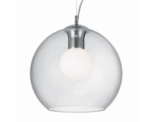 Подвесной светильник Ideal Lux Nemo Sp1 D30 Trasparente 052809 Подвесной светильник Ideal Lux Nemo Sp1 D30 Trasparente 052809