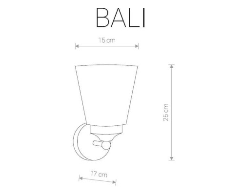 Бра Nowodvorski Bali 9353 Бра Nowodvorski Bali 9353
