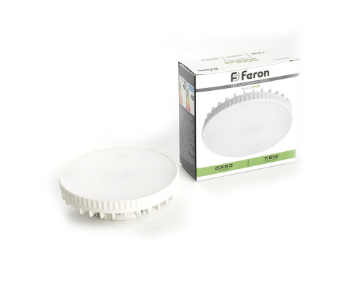 Лампа светодиодная Feron LB-3451 GX53 7,5W 4000K 41398