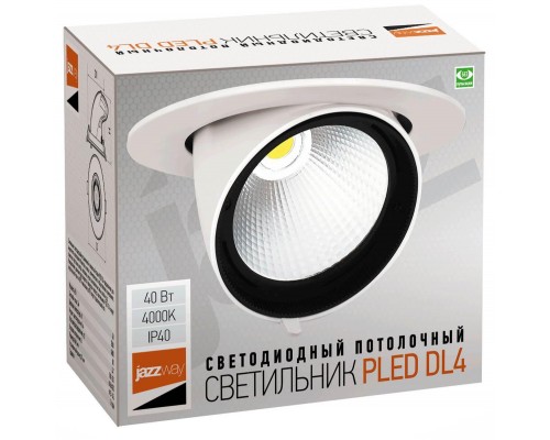 Встраиваемый светодиодный светильник Jazzway PLED DL4 5021921