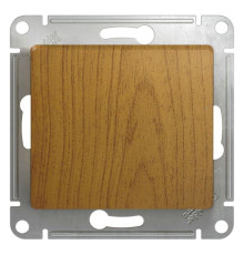 Выключатель одноклавишный Systeme Electric Glossa 10A 250V дуб GSL000511