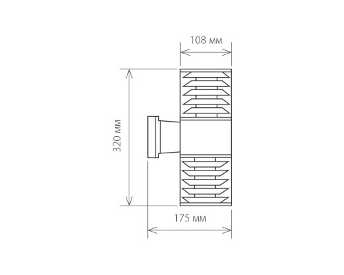 Уличный настенный светильник Elektrostandard 1407 Techno a032609 Уличный настенный светильник Elektrostandard 1407 Techno a032609