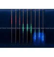 Уличная светодиодная гирлянда Uniel занавес Падающие звезды 220V разноцветный ULD-E2405-240/DTK MULTI IP44 METEOR 11122