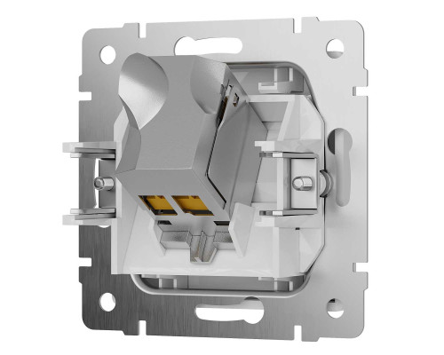 Розетка Ethernet RJ-45 cat. 6A экранированная (белый матовый) W5120001/ a069684