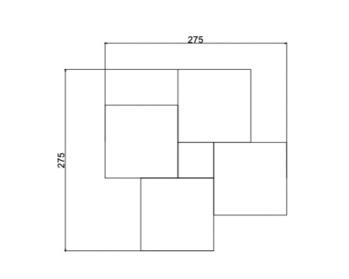 Панно Vele Luce Pala VL8034W01