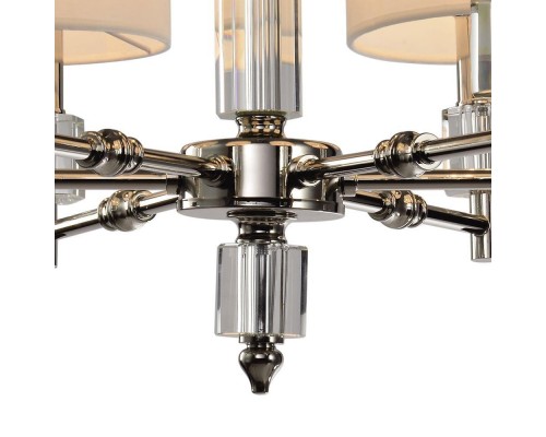 Подвесная люстра Lumien Hall Малье LH1053/6H-NK-WT Подвесная люстра Lumien Hall Малье LH1053/6H-NK-WT