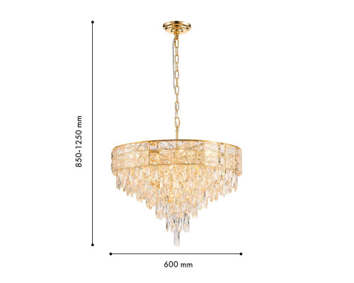 Подвесная люстра Favourite Elysium 4720-12P