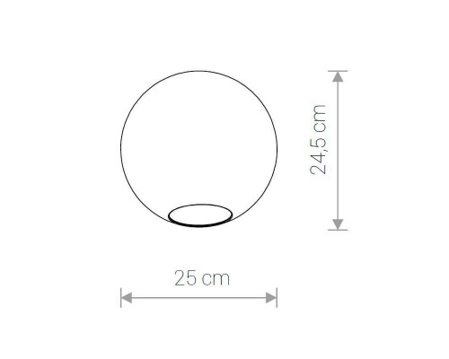 Плафон Nowodvorski Cameleon Sphere L 8528