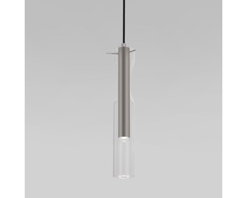 Подвесной светодиодный светильник Eurosvet Swan 50254/1 Led графит Подвесной светодиодный светильник Eurosvet Swan 50254/1 Led графит