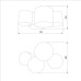 Потолочный светильник TK Lighting 4393 Mona Gray
