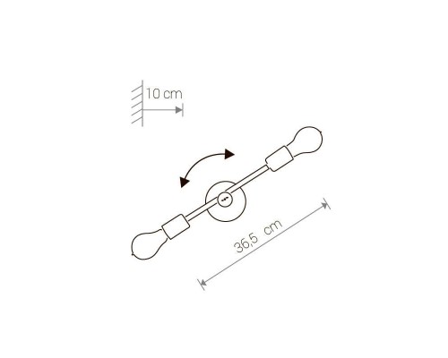 Бра Nowodvorski Sticks 9077