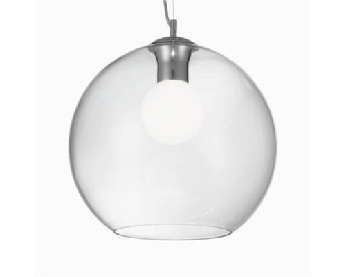 Подвесной светильник Ideal Lux Nemo Sp1 D40 Trasparente 052816 Подвесной светильник Ideal Lux Nemo Sp1 D40 Trasparente 052816