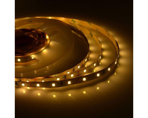 Светодиодная лента Apeyron 4,8W/m 60LED/m 3528SMD теплый белый 2,5M 10-129 Светодиодная лента Apeyron 4,8W/m 60LED/m 3528SMD теплый белый 2,5M 10-129
