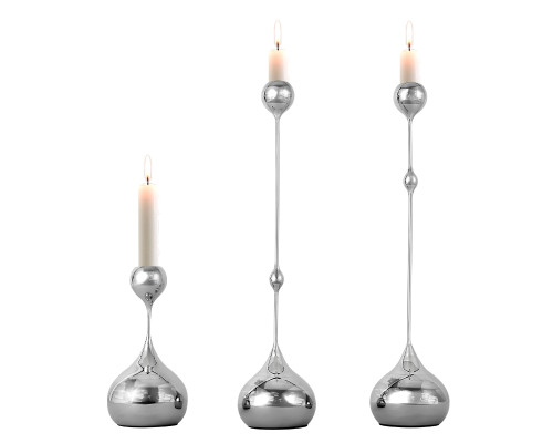Подсвечник ArtHomeDecor DROP 6917 S SILVER Подсвечник ArtHomeDecor DROP 6917 S SILVER