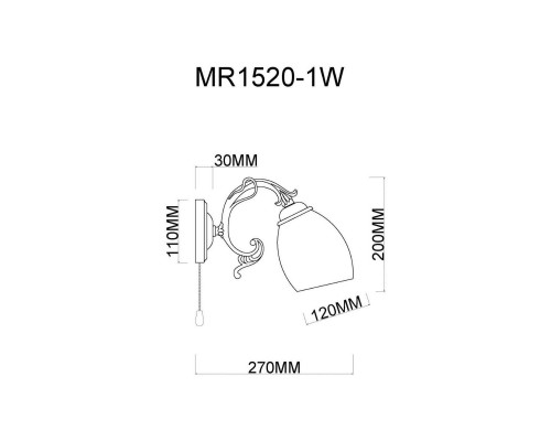 Бра MyFar Biene MR1520-1W