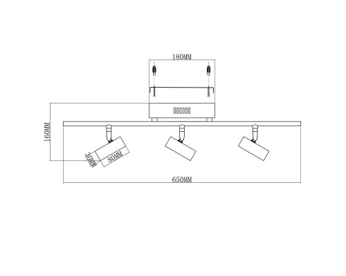 Светодиодный спот Moderli Right V5042-3WL