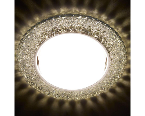 Встраиваемый светодиодный светильник Ambrella light GX53 LED G298 CL/WW Встраиваемый светодиодный светильник Ambrella light GX53 LED G298 CL/WW