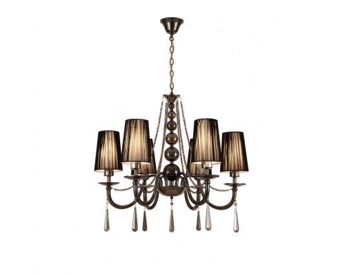 Подвесная люстра Lumina Deco Fabione LDP 1200-6 BK Подвесная люстра Lumina Deco Fabione LDP 1200-6 BK