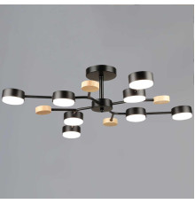 Люстра Reluce 03860-0.3-08 BK+WOOD GX53