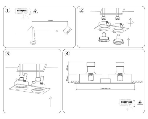Встраиваемый точечный светильник Ambrella light TECHNO SPOT TN102760 Встраиваемый точечный светильник Ambrella light TECHNO SPOT TN102760