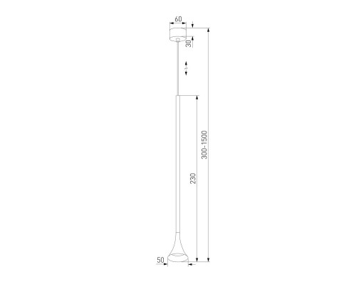 Подвесной светодиодный светильник Elektrostandard Hall 50314 LED a068817 Подвесной светодиодный светильник Elektrostandard Hall 50314 LED a068817