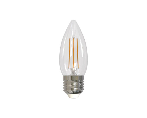 Лампа светодиодная филаментная Uniel E27 11W 3000K прозрачная LED-C35-11W/3000K/E27/CL PLS02WH UL-00005166 Лампа светодиодная филаментная Uniel E27 11W 3000K прозрачная LED-C35-11W/3000K/E27/CL PLS02WH UL-00005166