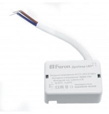 Драйвер для светодиодного светильника AL509 Feron 100-130V 26W IP20 0,24A LB0168 41218