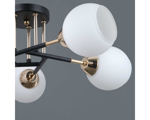 Потолочный светильник ILLUMICO IL0689-5CSQ-24 BK FGD LIBRA Потолочный светильник ILLUMICO IL0689-5CSQ-24 BK FGD LIBRA