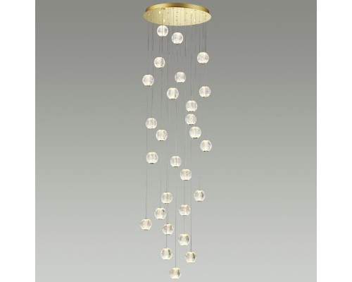 Подвесная светодиодная люстра Odeon Light Crystal 5008/120L Подвесная светодиодная люстра Odeon Light Crystal 5008/120L