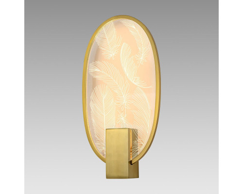 Настенный светодиодный светильник Odeon Light Exclusive L-Vision Piuma 6664/15WL