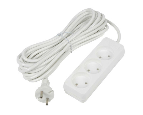 Удлинитель Uniel Ultra 3гн х 10м б/з S-CU3-10 White UL-00009980 Удлинитель Uniel Ultra 3гн х 10м б/з S-CU3-10 White UL-00009980