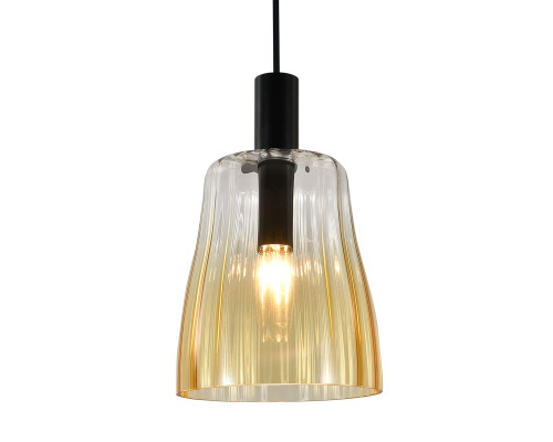 Подвесной светильник Indigo Soave V11047/B/1P Amber V000493
