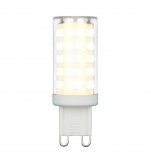 Лампа светодиодная Uniel G9 9W 4000K прозрачная LED-JCD-9W/4000K/G9/CL GLZ09TR UL-00006489