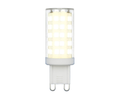 Лампа светодиодная Uniel G9 9W 4000K прозрачная LED-JCD-9W/4000K/G9/CL GLZ09TR UL-00006489 Лампа светодиодная Uniel G9 9W 4000K прозрачная LED-JCD-9W/4000K/G9/CL GLZ09TR UL-00006489